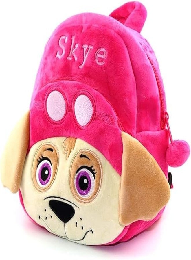Black Hill Kids Preschool Bag for Boys and Girls, Cute Soft Plush school Animal Cartoon Mini Backpack Little kids bags for 2-5 years Baby/Boys/Girls Nursery, Preschool,Picnic (Skye) - Image 2